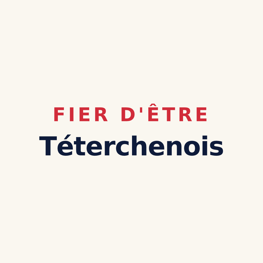 Tasse « Fier d'être Téterchenois » — design pour Téterchen