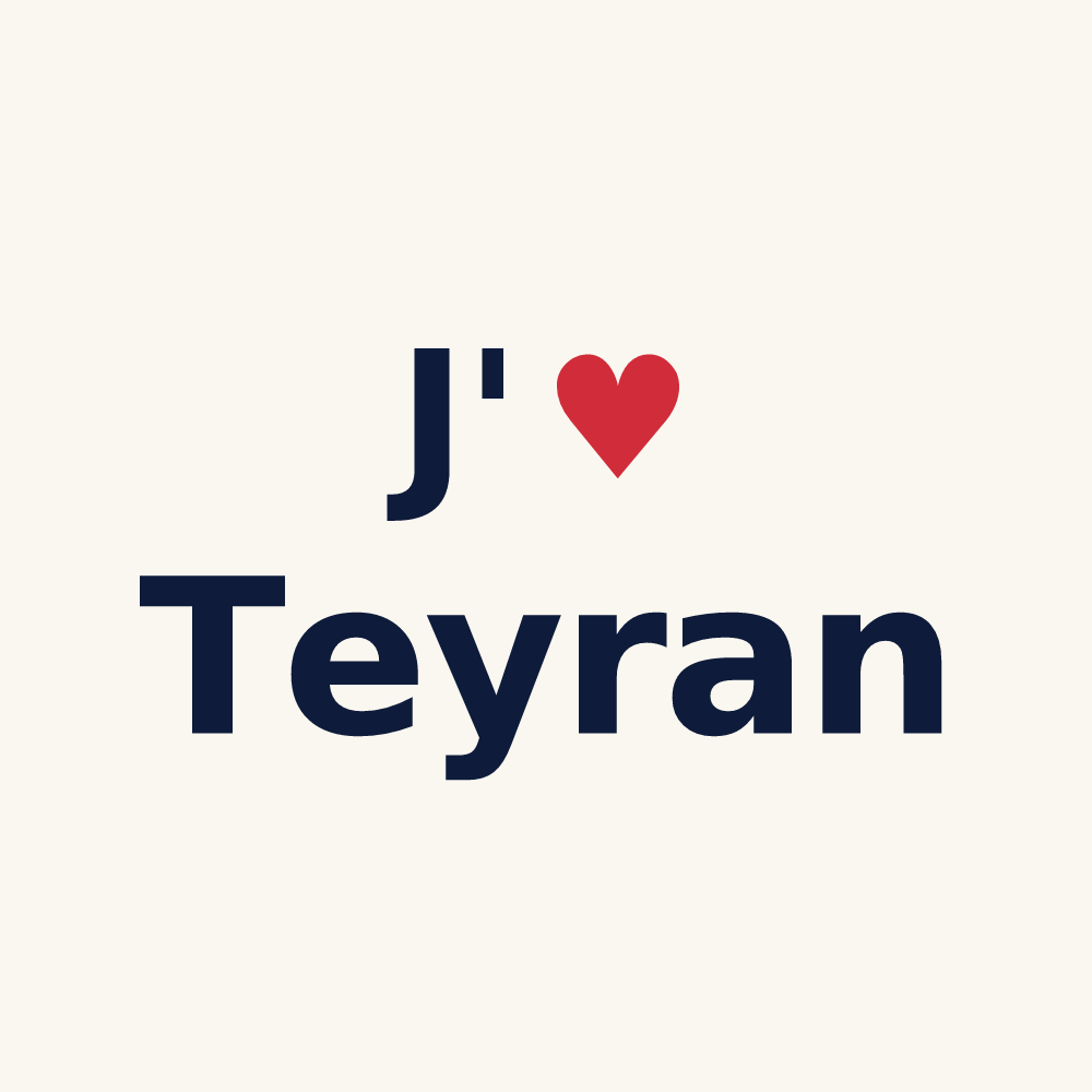 Tasse personnalisée Teyran — design J'aime Teyran