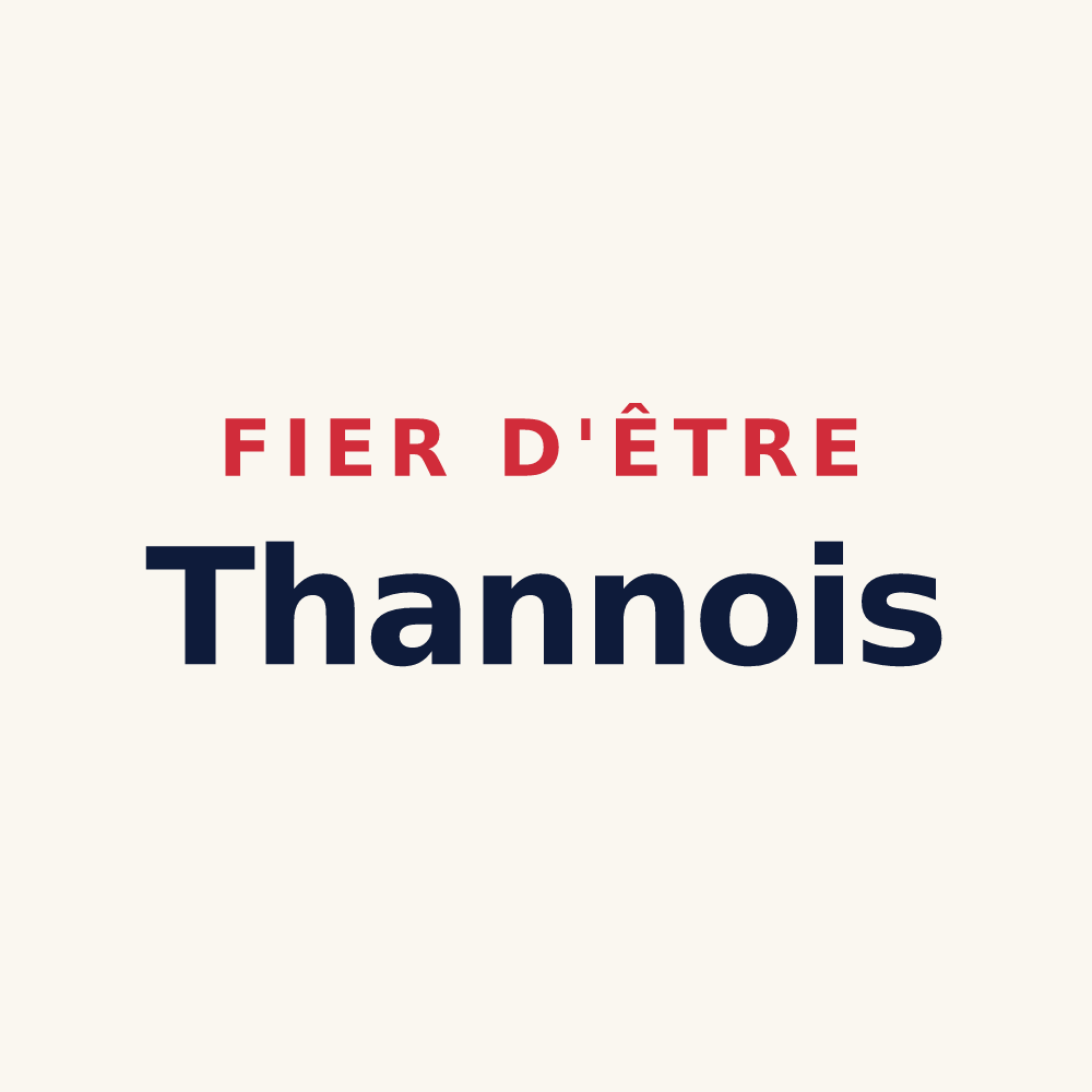 Tasse « Fier d'être Thannois » — design pour Thann