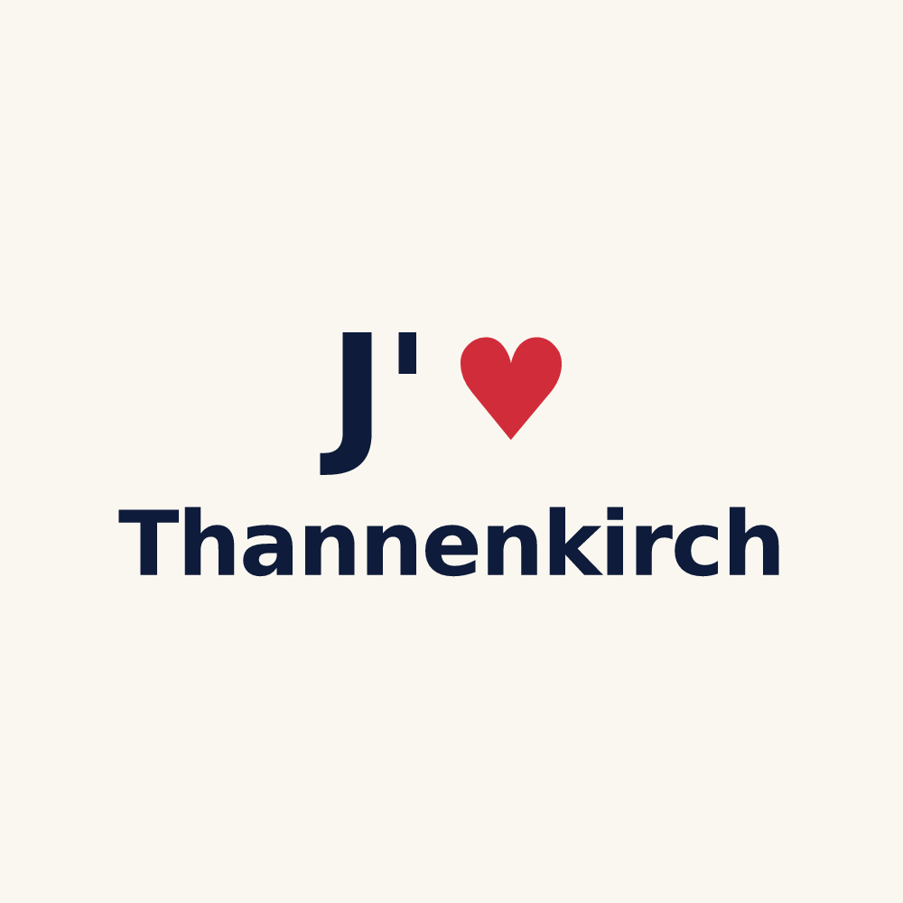 Tasse personnalisée Thannenkirch — design J'aime Thannenkirch