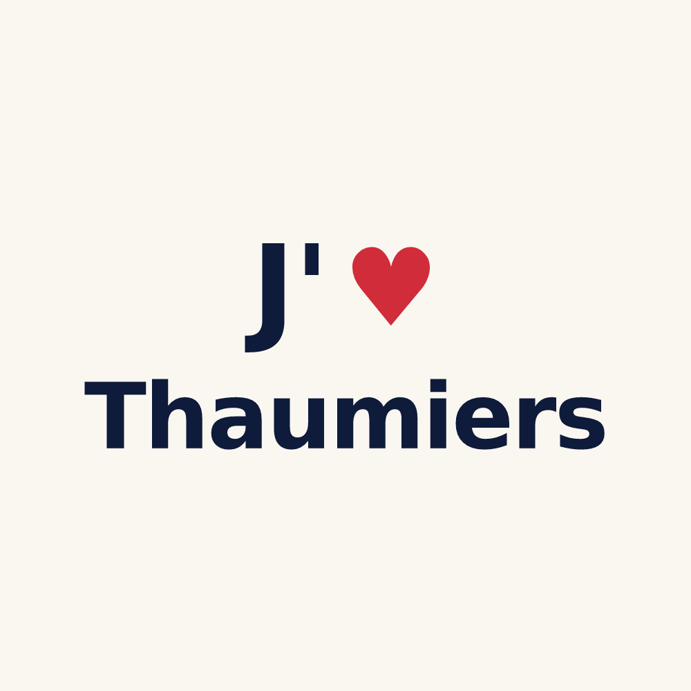 Tasse personnalisée Thaumiers — design J'aime Thaumiers