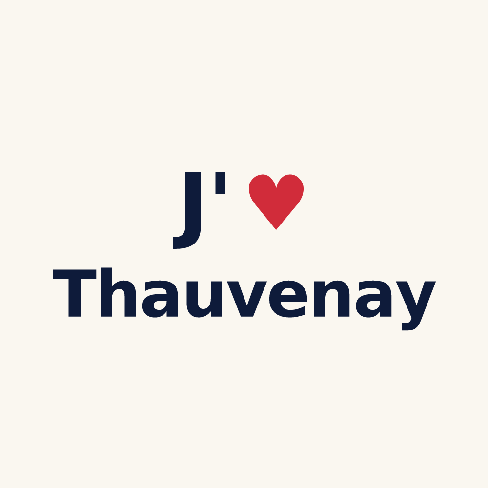 Tasse personnalisée Thauvenay — design J'aime Thauvenay