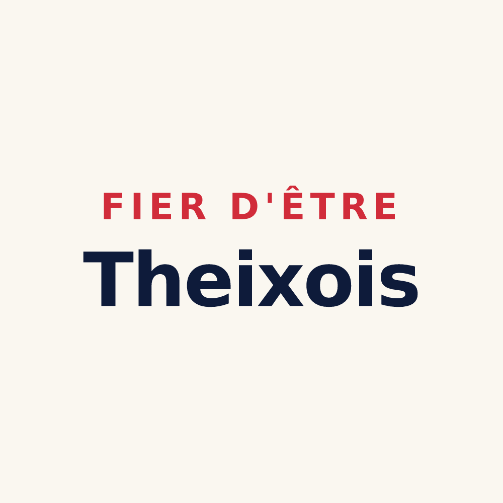 Tasse « Fier d'être Theixois » — design pour Theix-Noyalo