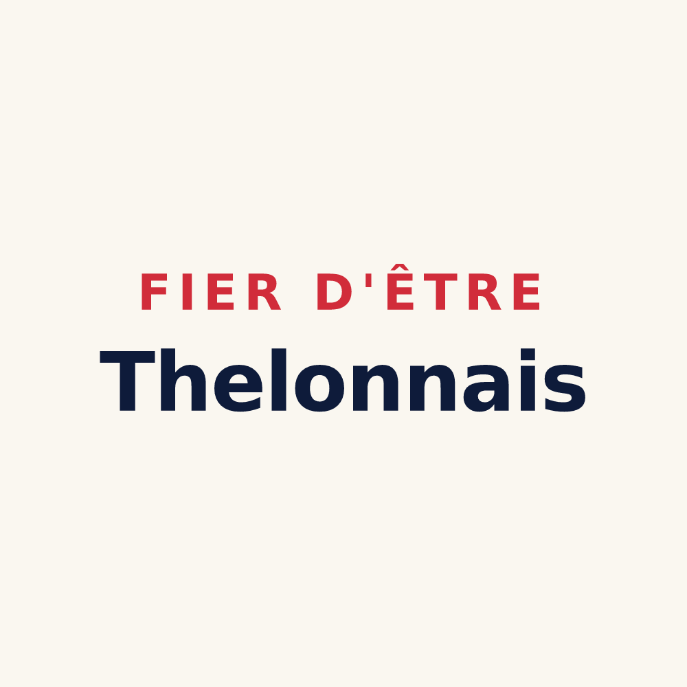 Tasse « Fier d'être Thelonnais » — design pour Thelonne