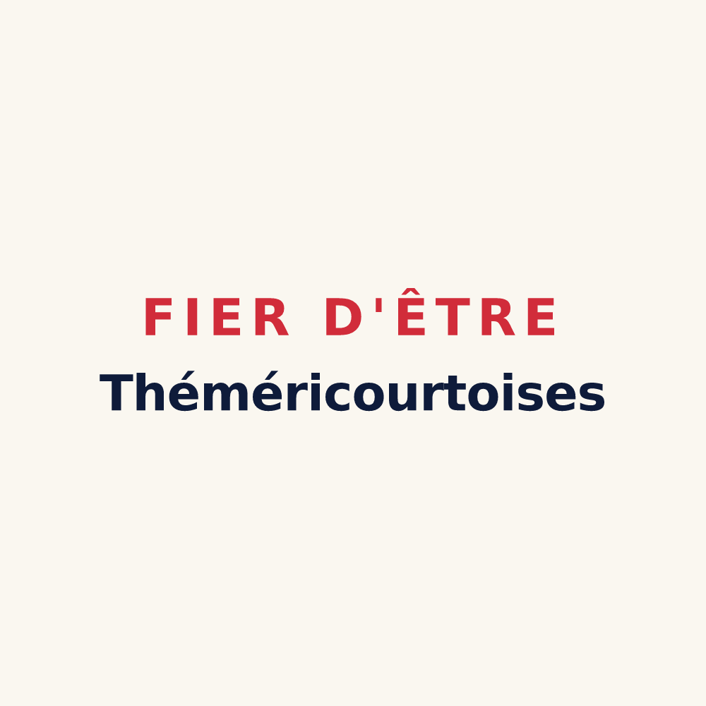 Tasse « Fier d'être Théméricourtoises » — design pour Théméricourt