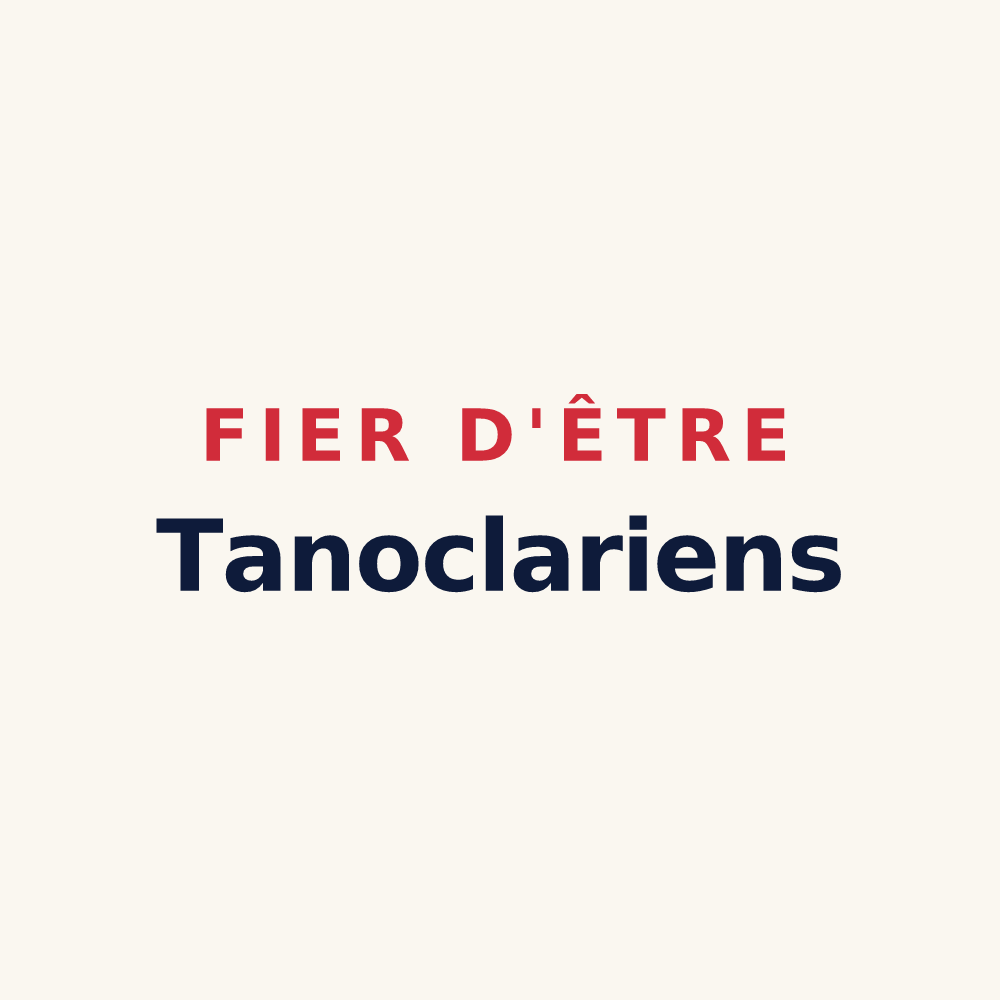 Tasse « Fier d'être Tanoclariens » — design pour Thennelières