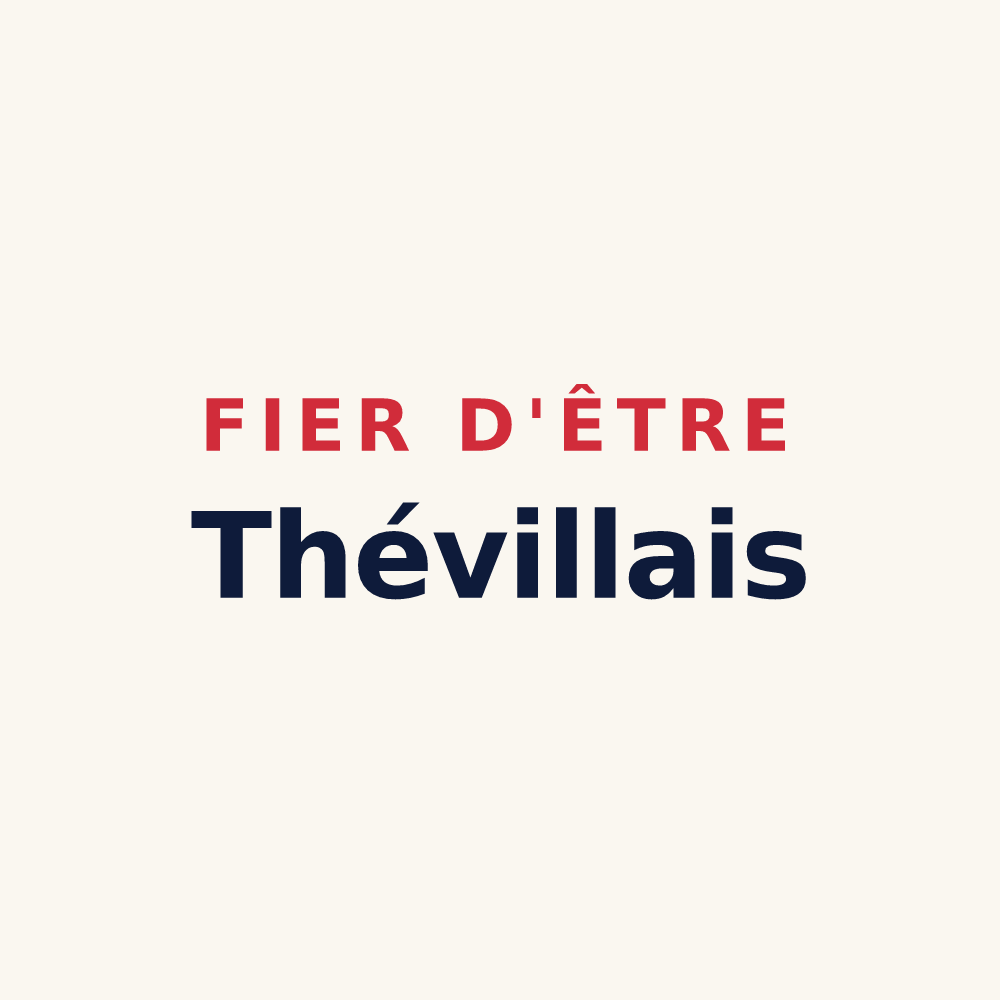 Tasse « Fier d'être Thévillais » — design pour Théville