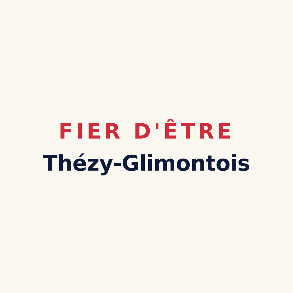 Tasse « Fier d'être Thézy-Glimontois » — design pour Thézy-Glimont