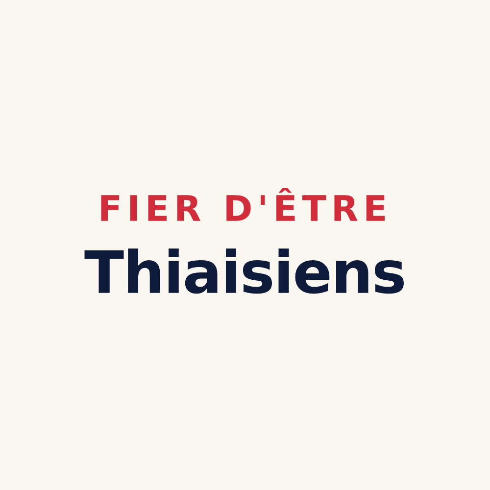 Tasse « Fier d'être Thiaisiens » — design pour Thiais