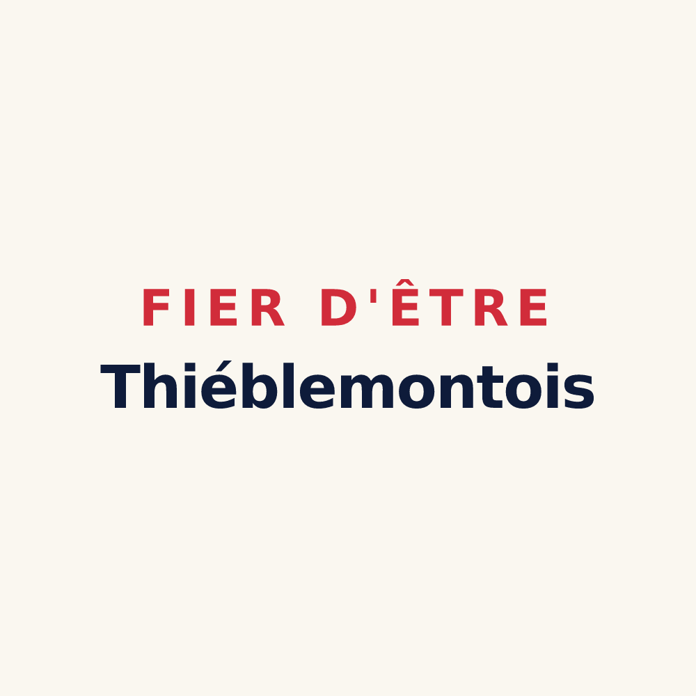 Tasse « Fier d'être Thiéblemontois » — design pour Thiéblemont-Farémont