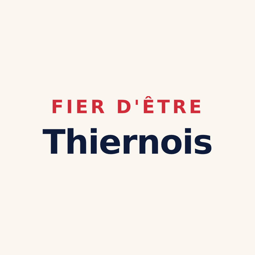 Tasse « Fier d'être Thiernois » — design pour Thiers