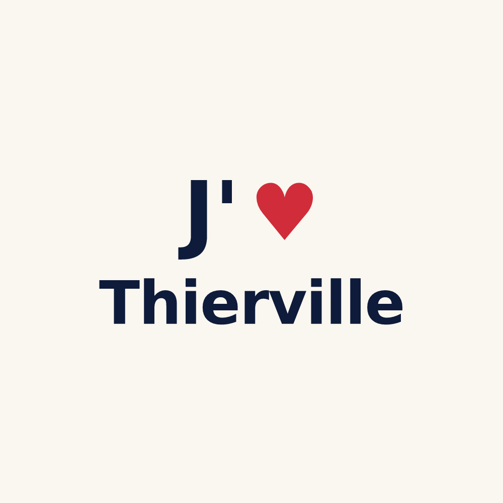 Tasse personnalisée Thierville — design J'aime Thierville