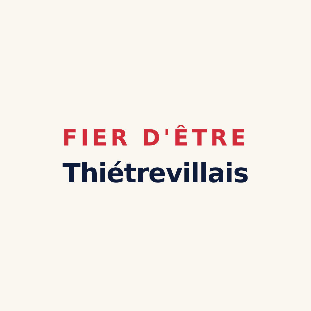 Tasse « Fier d'être Thiétrevillais » — design pour Thiétreville