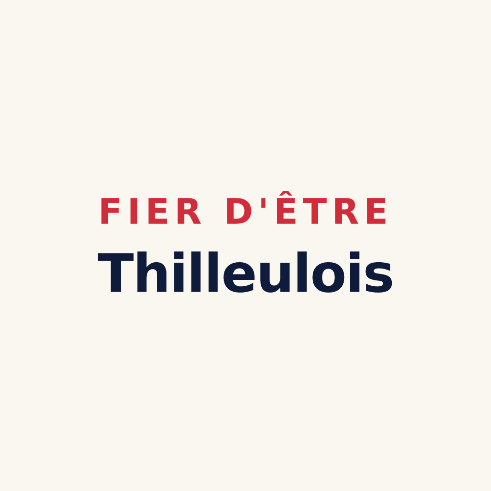 Tasse « Fier d'être Thilleulois » — design pour Thilleux