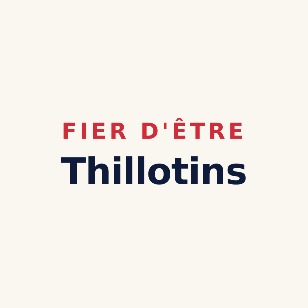 Tasse « Fier d'être Thillotins » — design pour Thillot