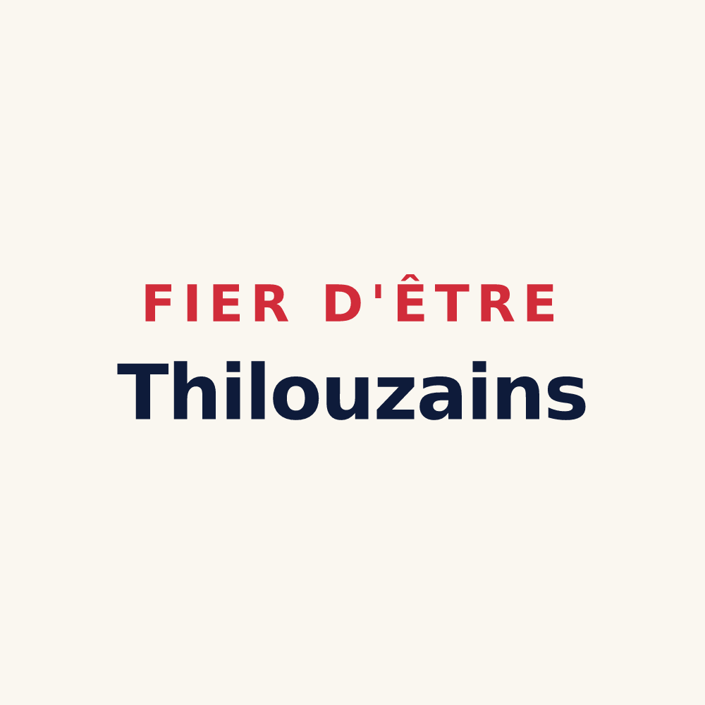 Tasse « Fier d'être Thilouzains » — design pour Thilouze
