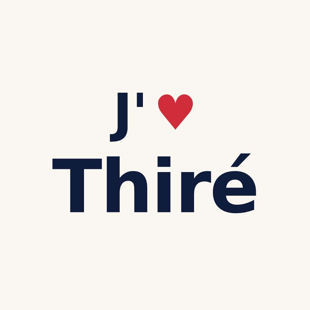 Tasse personnalisée Thiré — design J'aime Thiré