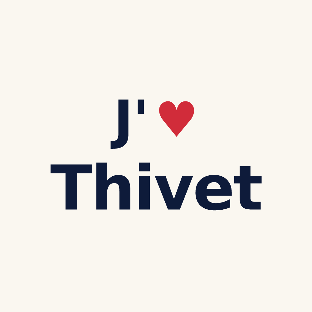 Tasse personnalisée Thivet — design J'aime Thivet