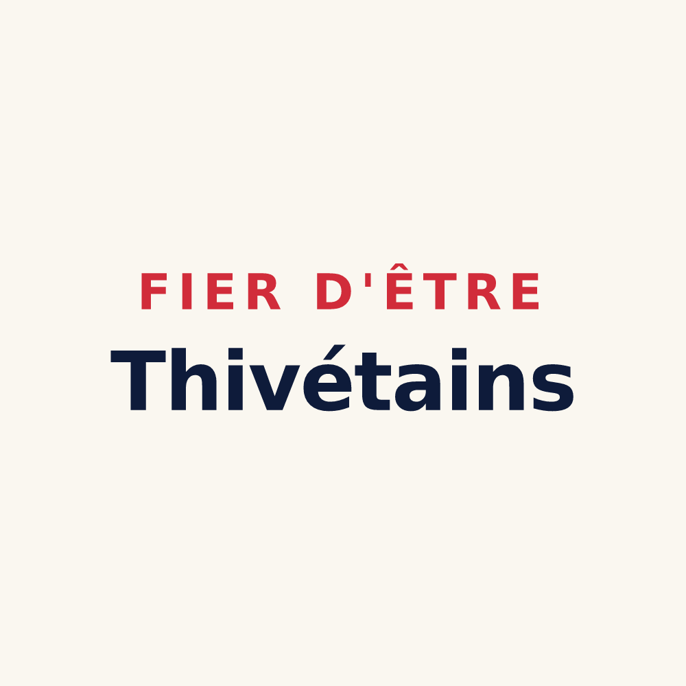 Tasse « Fier d'être Thivétains » — design pour Thivet