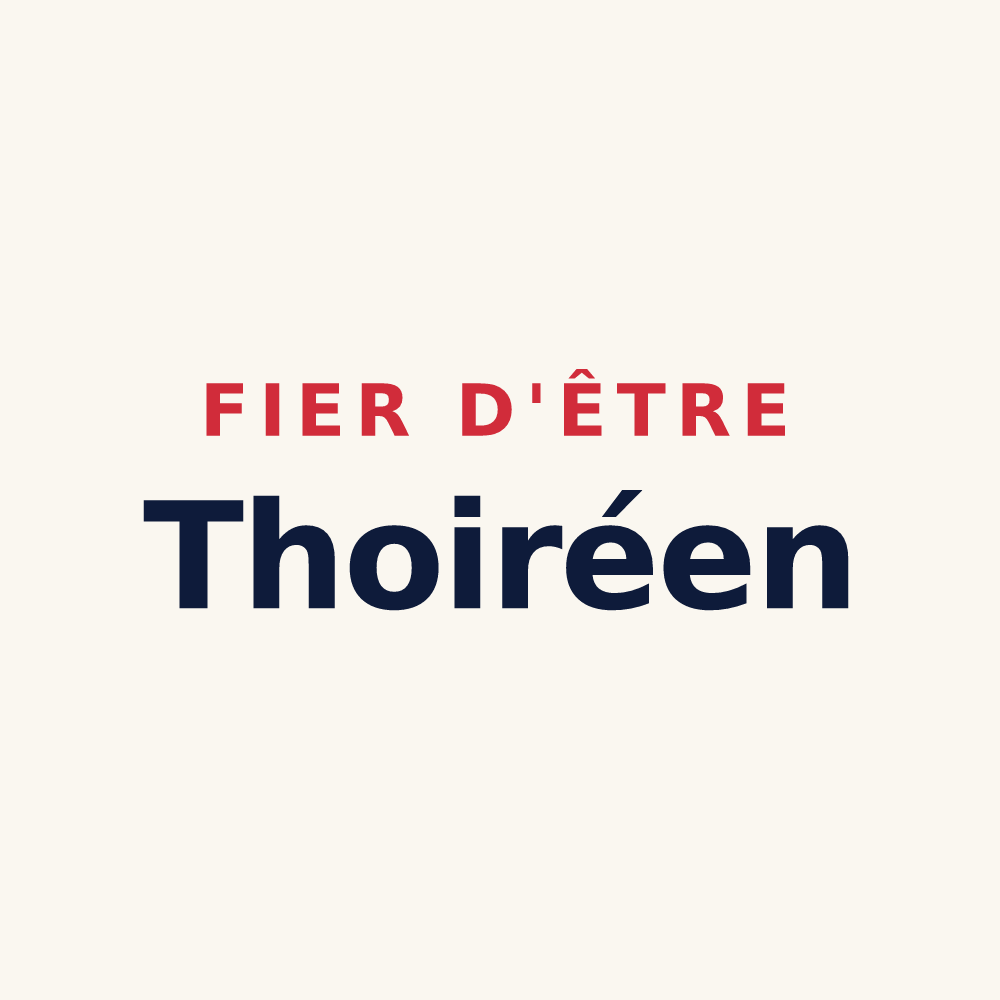 Tasse « Fier d'être Thoiréen » — design pour Thoiré-sur-Dinan