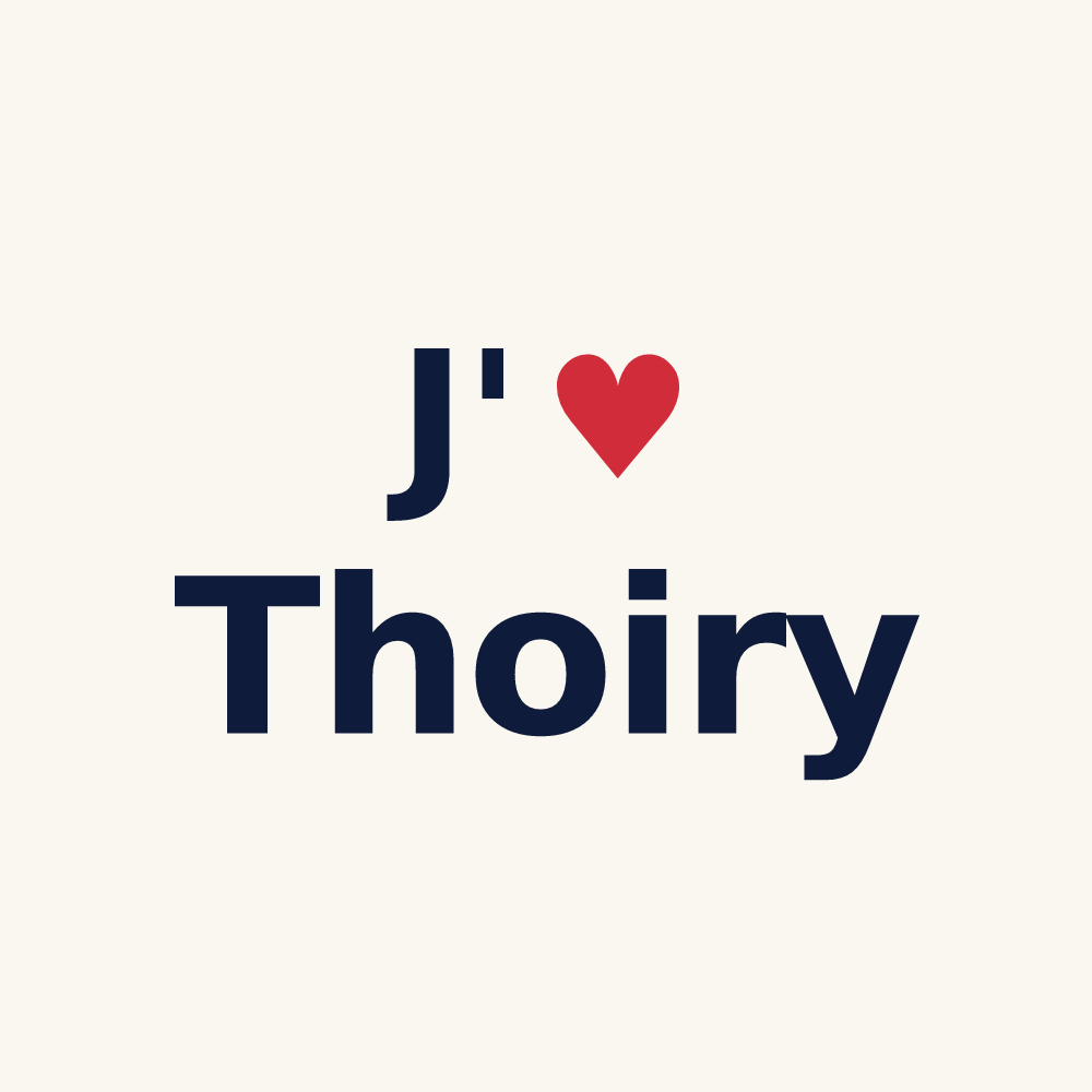 Tasse personnalisée Thoiry — design J'aime Thoiry