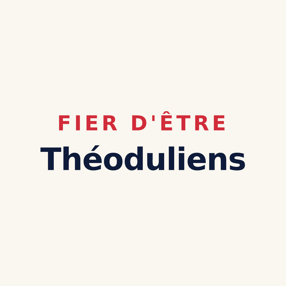 Tasse « Fier d'être Théoduliens » — design pour Thoix