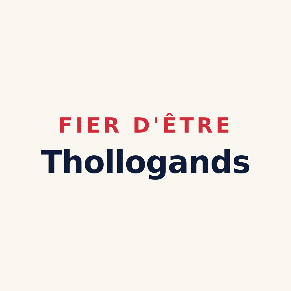 Tasse « Fier d'être Thollogands » — design pour Thollon-les-Mémises