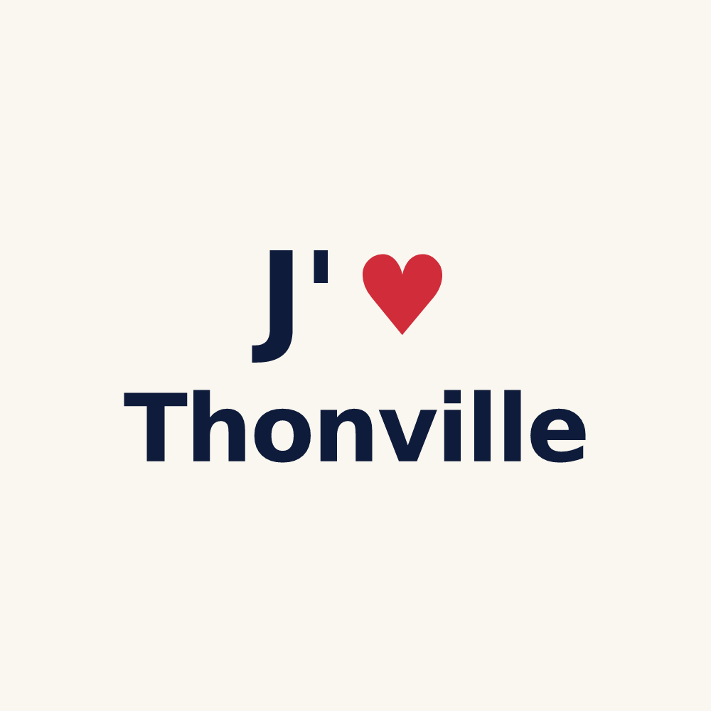 Tasse personnalisée Thonville — design J'aime Thonville