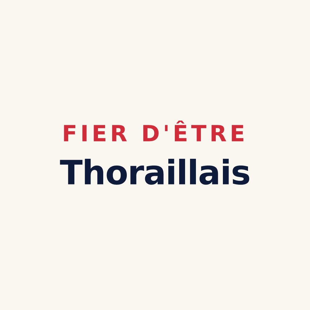 Tasse « Fier d'être Thoraillais » — design pour Thorailles