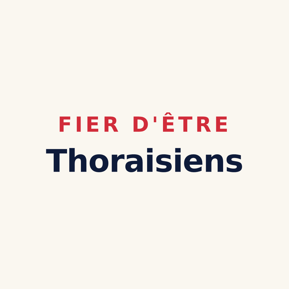 Tasse « Fier d'être Thoraisiens » — design pour Thoraise
