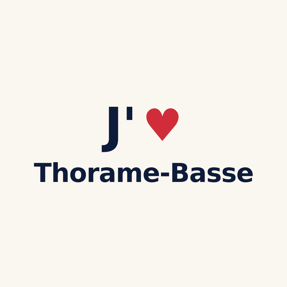 Tasse personnalisée Thorame-Basse — design J'aime Thorame-Basse