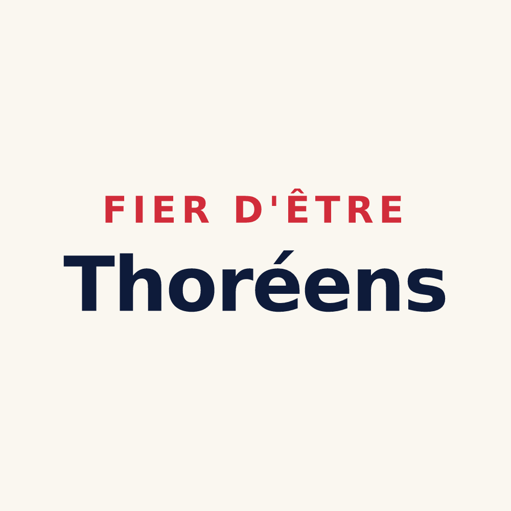 Tasse « Fier d'être Thoréens » — design pour Thorée-les-Pins