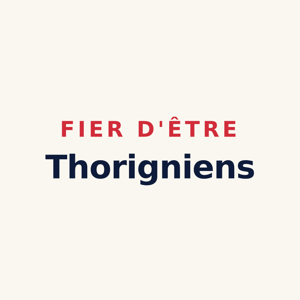 Tasse « Fier d'être Thorigniens » — design pour Thorigny-sur-Marne