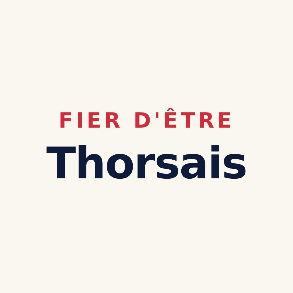 Tasse « Fier d'être Thorsais » — design pour Thors