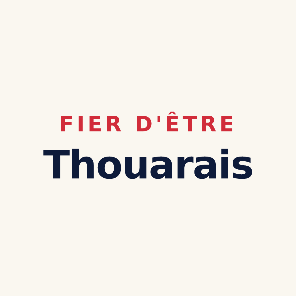Tasse « Fier d'être Thouarais » — design pour Thouars-sur-Arize