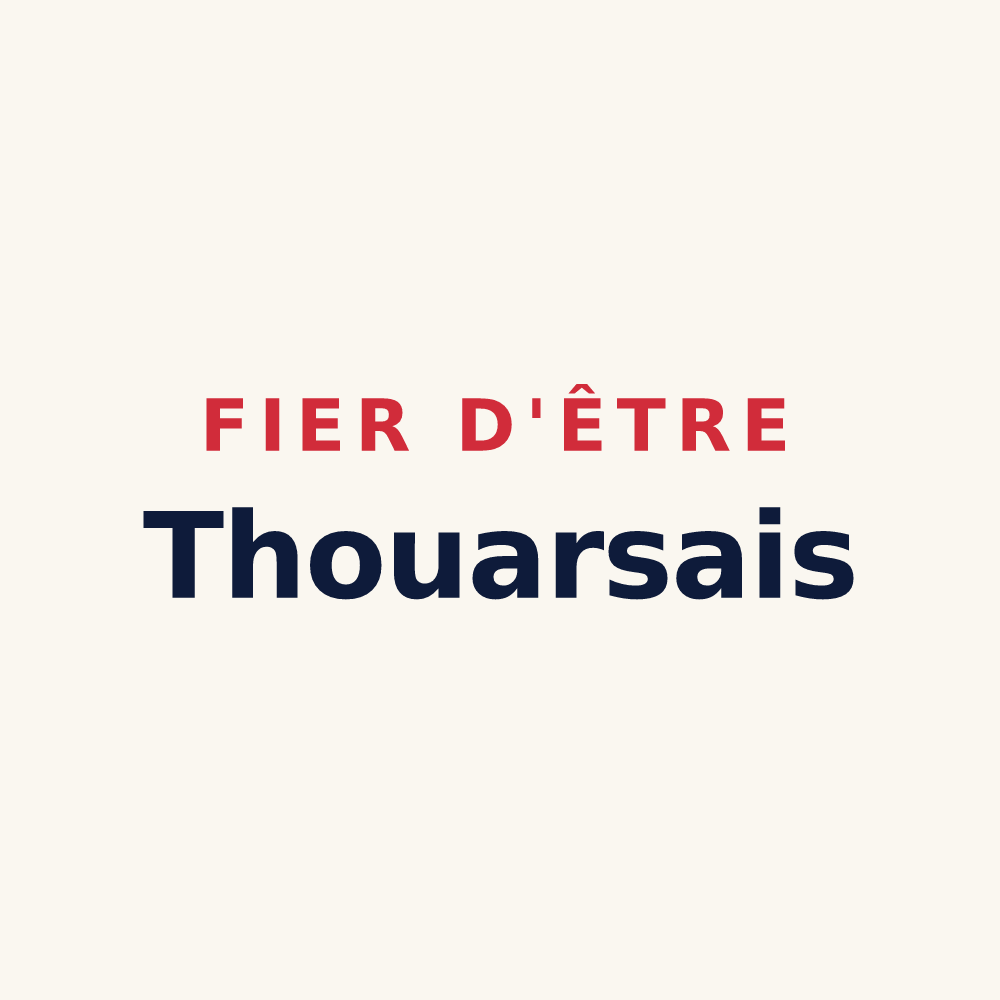 Tasse « Fier d'être Thouarsais » — design pour Thouars