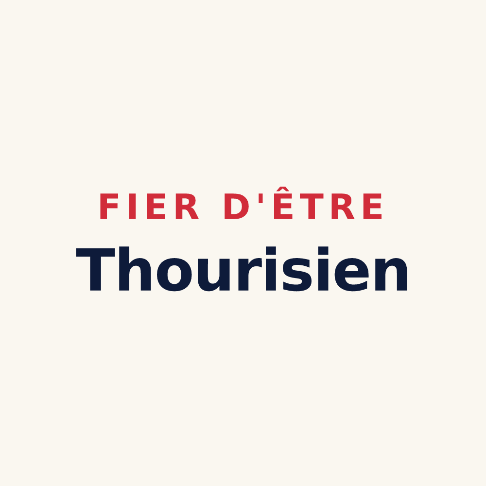 Tasse « Fier d'être Thourisien » — design pour Thourie