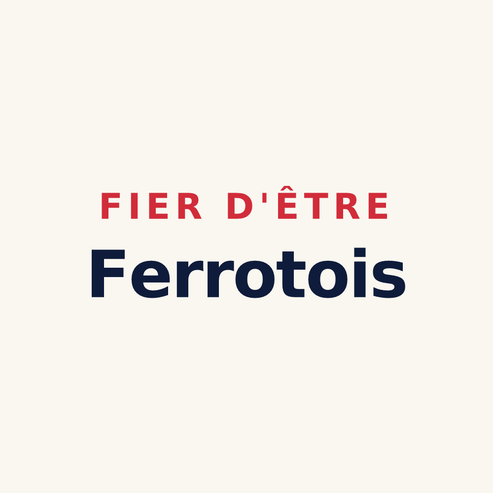 Tasse « Fier d'être Ferrotois » — design pour Thoury-Férottes