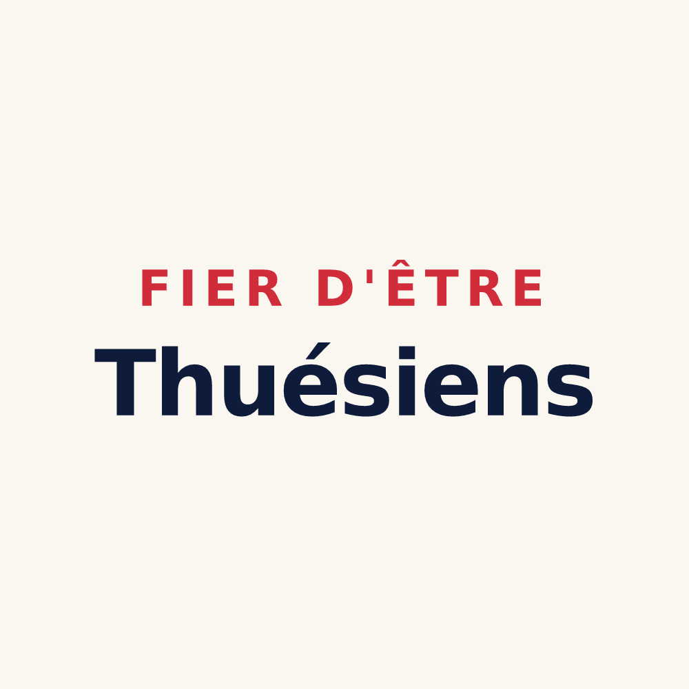 Tasse « Fier d'être Thuésiens » — design pour Thuès-Entre-Valls