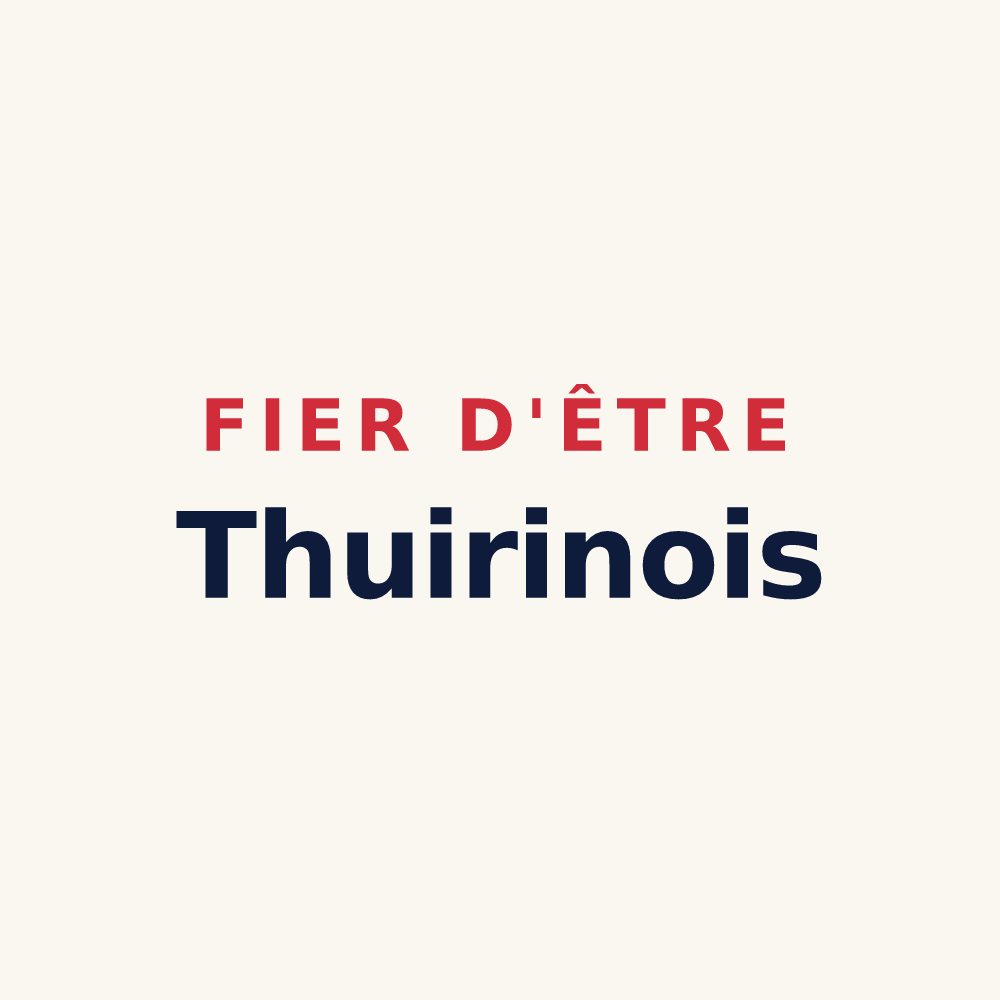 Tasse « Fier d'être Thuirinois » — design pour Thuir