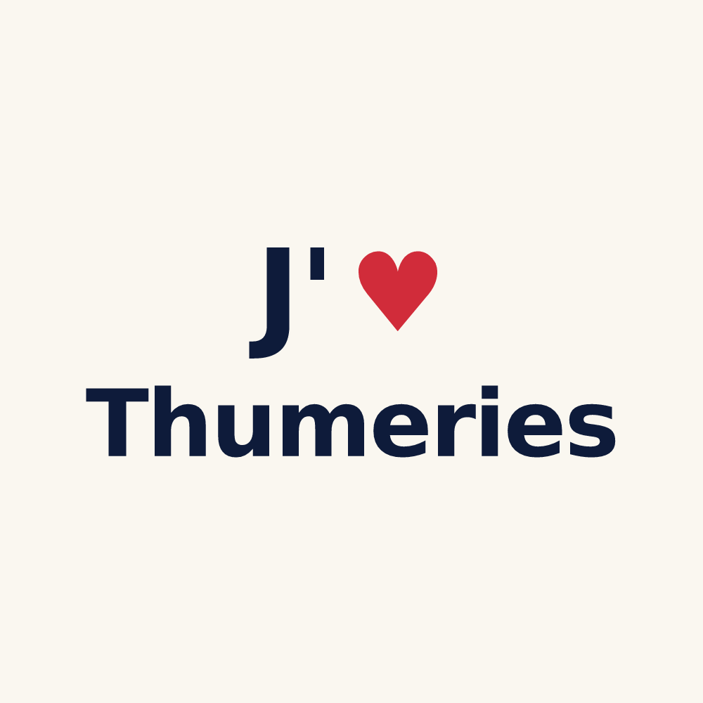 Tasse personnalisée Thumeries — design J'aime Thumeries
