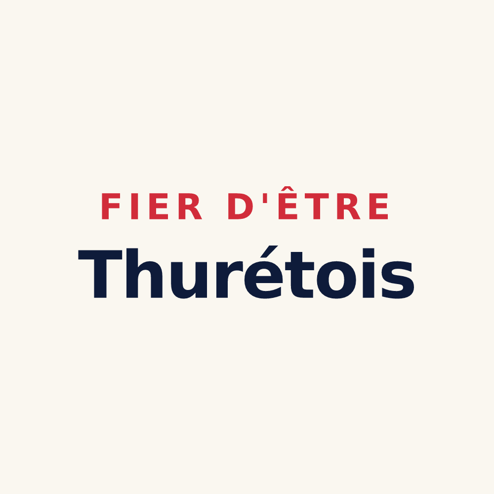 Tasse « Fier d'être Thurétois » — design pour Thuret
