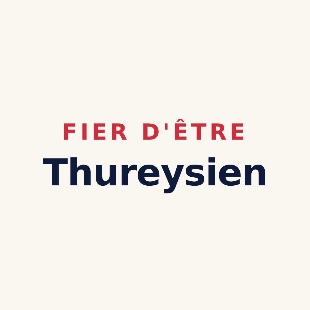 Tasse « Fier d'être Thureysien » — design pour Thurey-le-Mont