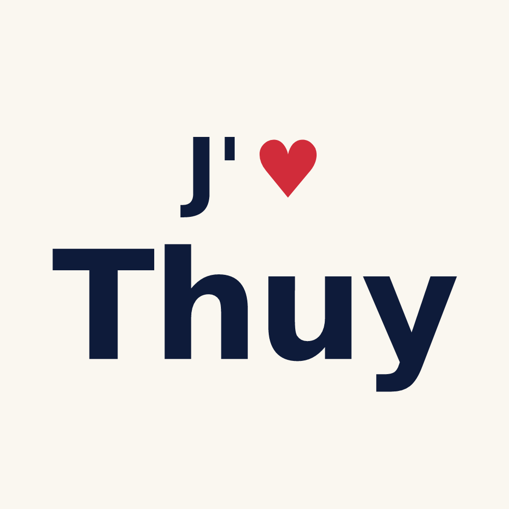 Tasse personnalisée Thuy — design J'aime Thuy
