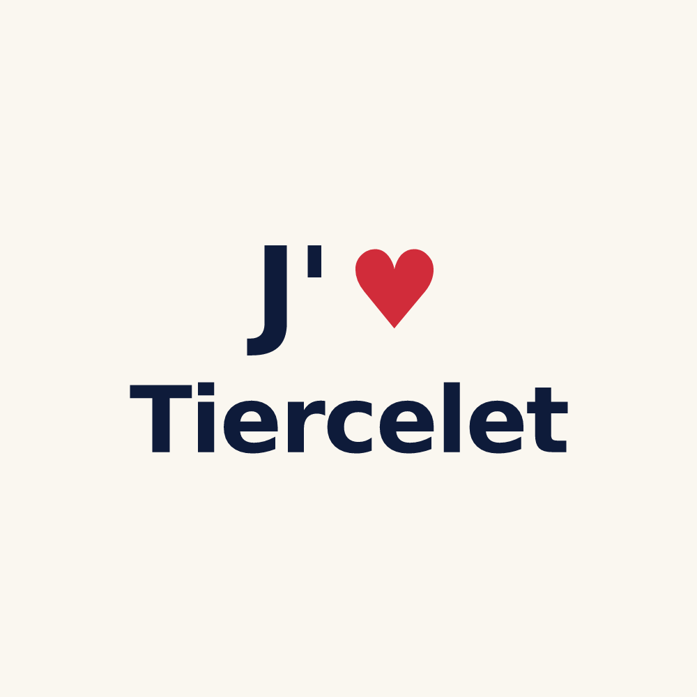 Tasse personnalisée Tiercelet — design J'aime Tiercelet