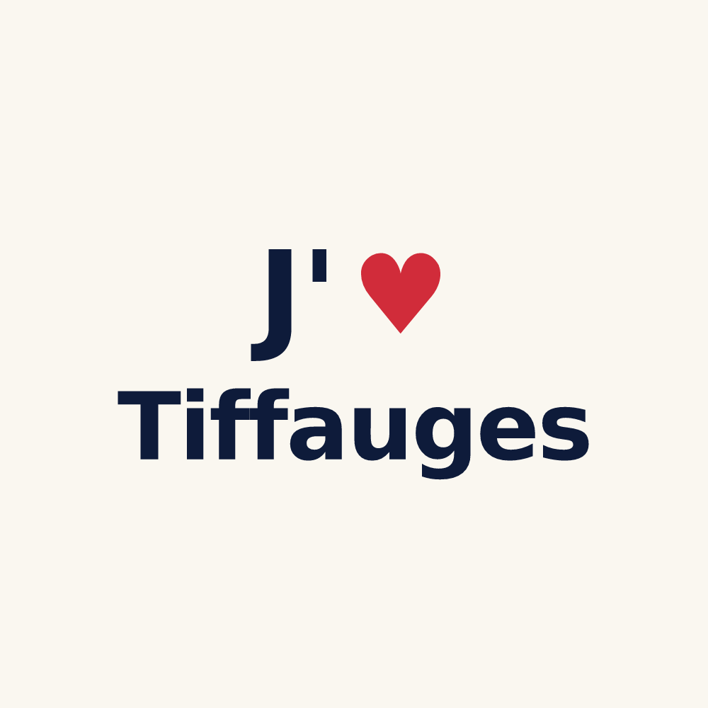 Tasse personnalisée Tiffauges — design J'aime Tiffauges
