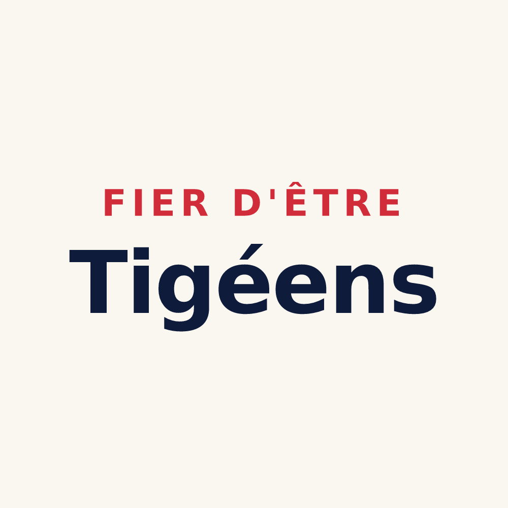Tasse « Fier d'être Tigéens » — design pour Tigeaux