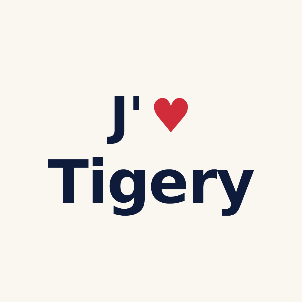 Tasse personnalisée Tigery — design J'aime Tigery