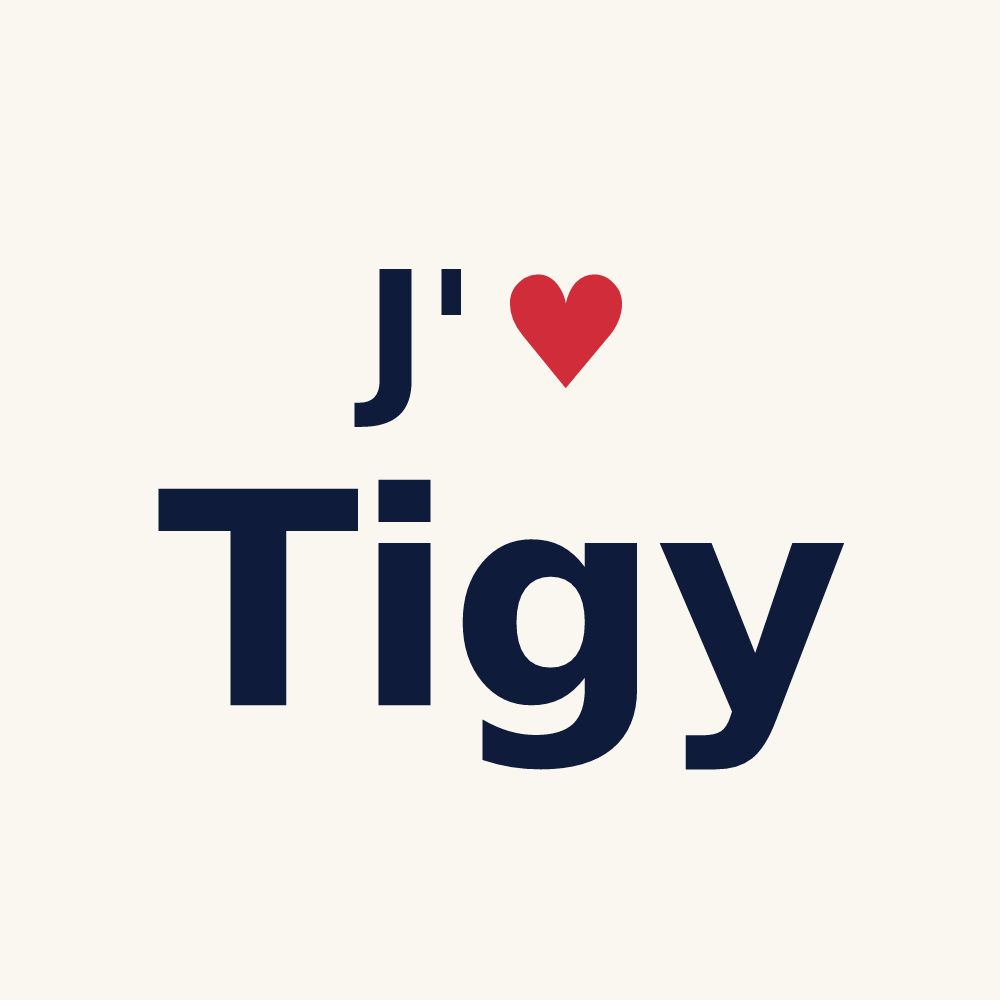 Tasse personnalisée Tigy — design J'aime Tigy