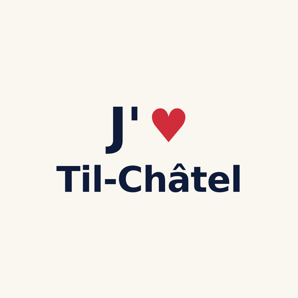 Tasse personnalisée Til-Châtel — design J'aime Til-Châtel